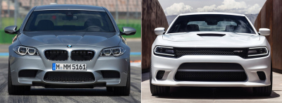 Dodge Charger SRT Hellcat vs BMW M5